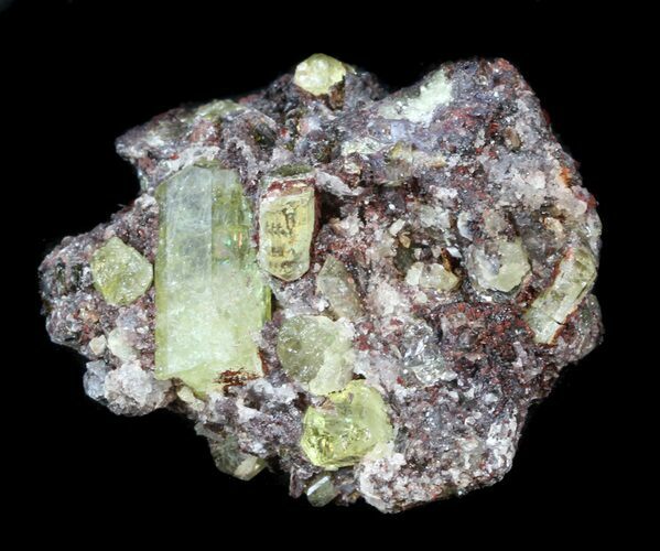 Apatite Crystal In Matrix - Durango, Mexico #33850